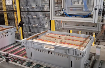 Virnastamisrobot Dava Foods munakastidele